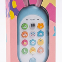 Puzzle Mobile Phone Toy for Kids, Toddlers with 20 Musical Songs Animal Sound for Kids, Ringtones, Lights - Birthday Party Favors and Gifts for Girls