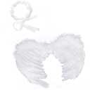RUIZSH Angel Wings and Halo Headband for Cosplay Halloween Christmas Party Costumes