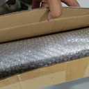Silver Galvanized Straight Exhaust Pipe Tubing Steel 30 Inch Long 4 Inch OD