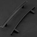 Ravinte Oil-Rubbed Bronze Curved Cabinet Handles Arch Drawer Pulls for Kitchen (5 in Hole Center, 15 Pack)