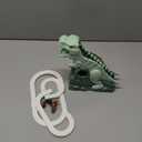 Dinosaur Chasing Race Track, Dinosaur Climbing Slide Stair Toy, Electric Dino Roller Coaster with Light and Music Electric Race Track Game Set Fun Track Slide