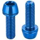 Chooee M6x18mm Mountain Bike Disc Brake Caliper Bolts,6Pcs MTB Disc Brake Adapter Bolts Blue