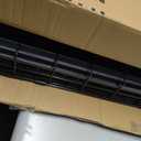 PRIVATE BRAND UNBRANDED Large Black Collapsable Pet Crate 125x9x76cm