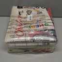 HEBE Christmas Kitchen Rugs Sets of 3, Non Slip Red Santa Gnome Christmas Rug for Kitchen, Farmhouse Kitchen Mats for Floor Washable Floor Carpet Set for Winter Xmas Holiday Decoration (20"x32"+20"x48"+20"x59")