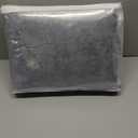 AJOCCI Velvet Quilt Set, Grey Velvet Quilt King Size Comforter Set, Luxury Bedding Soft Plush Bedspread, Machine Washable Coverlet, All-Season 3 Pieces