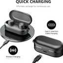 TOZO T10 Wireless Earbuds Bluetooth 5.3 Headphones, App Customize EQ, Ergonomic Design, 55H Playtime, Wireless Charging Case, IPX8 Waterproof Sound in-Ear Headset, New Version