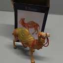 Fontanini by Roman Inc., Camel with Saddle Blanket, 5" Animals Collection, Nativity Figure and Accessories, Hand Sculpted and Painted