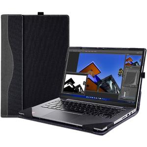 Laptop Case Cover for 13.3 inch Lenovo ThinkPad X13 Gen3 Gen2&ThinkPad L13 Yoga Gen3 Gen4&Yoga 6 13ALC7 13ABR8，2 in 1 PU Leather Notebook PC Bag Protective Shell Sleeve (Dark Grey)