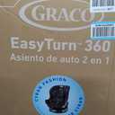 Graco EasyTurn 360 2-in-1 Rotating Convertible Car Seat, 360 Degree Rotating Infant to Toddler Rotating Car Seat, 2 Modes Rear and Forward Facing, Slim Design, Cyran