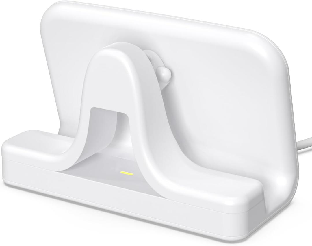 TUSITA Charging Stand & Cable Compatible with Ray-Ban Meta Smart Glasses (White)