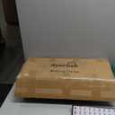 American Mahjong Tile Set with Yellow Printed Carrying Bag, 166 Blue Tiles, 4 All-in-One Color Racks/Pushers, Mah Jongg Sets, Mahjong Game Set for Travel, Christmas, Birthday Gifts