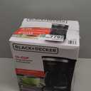 BLACK+DECKER 12-Cup Digital Coffee Maker, Programmable, Washable Basket Filter, Sneak-A-Cup, Auto Brew, Water Window, Keep Hot Plate, Black