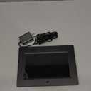 SSINI Digital Calendar Dementia Alarm Clock with Day and Date for Elderly - 15 Alarms 5 Colors Display Large Display Alzheimers Clock Large Digital Clock for Seniors (7in Black)