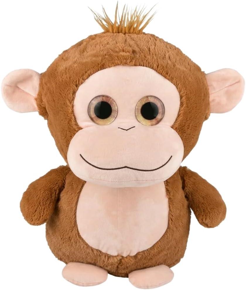 Rhode Island Novelty 18" Plump Pal Monkey Includes 1 Stuffed Animal