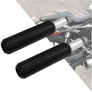 HDBUBALUS Motorcycle Rear Crash Bar Frame Sliders Frame Sliders Protector Fit for Harley Dyna 2006-2017 Sportster 2004-2022 Black