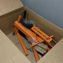 Heavy-Duty Commercial or Push Mower Jack, Lift Up to 800 lbs, Even The Zero Turn Mower, Safer Blade Change, Foldable & Portable
