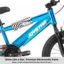 JOYSTAR 20 Inch Kids Bike for 6-9 Years Girls Boys High-Carbon Steel Frame Youth Bicycle BMX Style Children Bicycles with Kickstand Blue