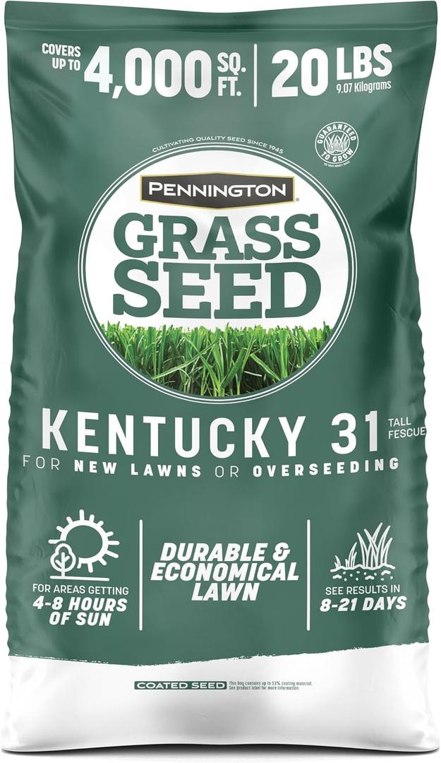 Pennington Kentucky 31 Tall Fescue Grass Seed 20 lbs