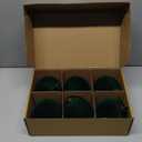 6 PCS Green Velvet Christmas Balls Ornaments Christmas Tree Decorations 3.15 Inch Flocked Christmas Hanging Balls for Xmas Decorative Hanging Ornaments Holiday Party Family Gathering(Dark Green)