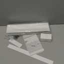 LazBlinds Cordless Cellular Shades for French Doors, No Drill French Door Blinds for Privacy, Light Filtering Honeycomb Shades for Front Door Patio Sliding Glass Door, 1 Pack, 12" W x 70" H, White