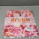BTFBM Women Summer Dresses Casual Sleeveless Maxi Dresses Cute Floral Long Dress Wedding Guest Dress (Pink, M)