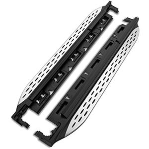 KUIPERAUTO Running Boards Side Steps Rail Bars Compatible for 2012-2015 Mercedes Benz ML250 ML350 ML500 ML550 ML-Class, 2016-2017 GLE350 GLE300d GLE400 GLE550 GLE550e W166 Nerf Bars