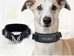 AnccoPlus Comfort Walking Dog Collar Size M Color Grey