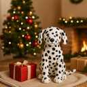 WEIGEDU Dalmatian Stuffed Animals, Stuffed Dalmatian, Stuffed Puppy Dog Plush Toys for Boy Girl Kids Birthday, 12 inches