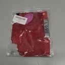Avidlove Women Sexy Panties Lace Cheeky Panty Rhinestone Bikini Underwear 1-4 Pack Dark Red (Red, XL)