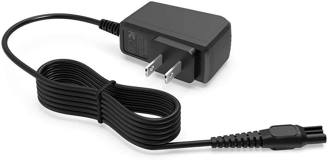 8V 5FT Power Cord Fit for Philips Norelco HQ850 One Blade QP2630 QP2530 Electric Shaver Charger Adapter Power Supply Charging