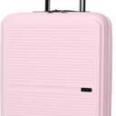 TRIPS AXIS 20-Inch Carry-On Lightweight Durable Hardside 8-Wheel Spinner Cabin Size Luggage, Lilac