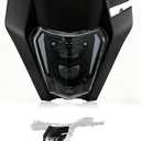 JFG RACING Dirt Bike Headlight with Turn Signals, Universal LED Motorcycle Head Light Kit for Dirtbike Pit Bike Enduro Off Road CR CRF XR YZ YZF 125 150 250 450-Black