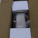 NIKKY HOME Vintage Table Clock, Metal Desk Clocks Retro Non-Ticking Clock Antique Non-Alarm Desk Clocks for Bedroom Living Room Indoor for Home Decor