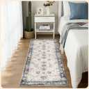 Istana Hallway Runner Rug 2x6 - Multi-Color Kitchen Rugs Non Slip Washable -Silk's Soft Touch Carpet Runner - Stylish Rug for Home