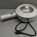 Bear Hot Pot Electric, 2L Multifunctional Portable Cooking Pot, 1000W Rapid Noodles Electric, Non-Stick Frying Pans for Steak, Egg, Ramen, Oatmeal With Dual Power Adjustment