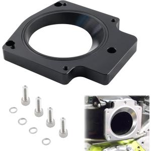 92mm LS Throttle Body Adapter Compatible WithLS1 3 Bolt Intake Manifold to LS3 4 Bolt Throttle Body DBC LM7 LR4 LQ4 LS6 L59 LQ9 LM4 L33 LSX 4.8L 5.3L 5.7L 6.0L Replacement for 551513
