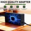 63V 2A Fast Charger for Inmotion S1/S1F/L9, Power Adapter for 54V Lithium Battery with 3-Pin Connector Original Accessories
