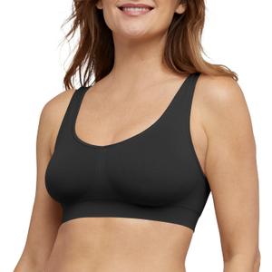 Bali Women's One Smooth U Bralette (Large, Black)