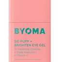 BYOMA De-Puff + Brighten Eye Gel - Lightweight Gel Eye Cream for Dark Circles, Puffiness & Wrinkles - Under Eye Cream With Hyaluronic Acid & Vitamin C - Barrier Repair Skincare - 0.68 fl. oz