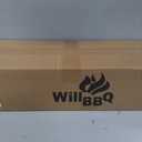 WILLBBQ Heavy-Duty Charcoal Grills, BBQ Grill for Skewers, Kebabs & Satay