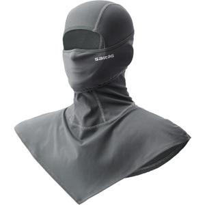 Ski Mask Winter Balaclava Warm Long Hem Full Face Mask for Men Women, Cold Weather Gear for Skiing Motorcycling (Gray)
