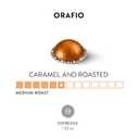 Nespresso Capsules Vertuo, Orafio, Medium Roast Espresso, 50-Count Espresso Pods, Brews 1.35 oz.