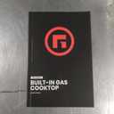 GASLAND Gas Cooktop 36 Inch with Griddle, PRO GH3365EF 5 Burner Propane Stovetop with Reversible Cast Iron Grill/Griddle, Gas Countertop Plug-in, NG/LPG Convertible Cooktops, Black