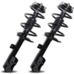 Front Pair Complete Struts Shocks Assembly w/Coil Spring Replacement for 2007-2012 Dodge Caliber 2007-2010 Jeep Compass Patriot Replace OE 172367-172368