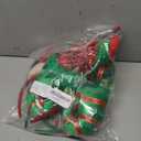 Aodaer 8 Pack Christmas Headbands Cute Elf Hat Costume Headwear Xmas Hair Hoop for Christmas Party Holiday Favors Elves Party Decoration