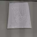 Zonon Large Blank Banners And Signs Polyester Oxford Cloth Sublimation Banner To Decorate With Hanging Rope For Indoor Wall Outdoor Easy to Hang DIY Signs For Business Office (White,2 x 8 Feet)