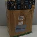 3 Light Arc Floor Lamps for Living Room, 2400LM Super Bright Floor Lamp with Remote Control, 80" Tall Floor Lamps with Stepless Dimmable, Mid Century Tree Floor Lamp for Bedroom, Office (Brown-Linen Shade)