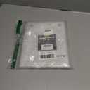 Barossa Design Short Shower Curtain or Liner with 6 Weighted Magnets, 72 x 66 inch Length, Heavy Duty PEVA, Waterproof, PVC Free, 12 Metal Grommets, Clear, 72x66