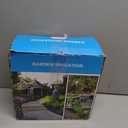 MIXC Greenhouse Micro Drip Irrigation Kit Automatic Irrigation System Patio Misting Plant Watering System with 1/4 inch 1/2 inch Irrigation Tubing Hose Adjustable Nozzle Emitters Barbed Fittings ((Upgraded) 26FT Main Tube+75FT 1/4'' Tube)