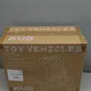 KB Montessori Baby Walker - Interactive Push Toy for Toddlers Learning to Walk with Soft Music & Lights, Adjustable Speed & Non-Slip Wheels, Educational Activity Center (Aquamarine)